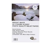 Neo A3 210 gsm Gloss Inkjet Photo Paper 25 Sheets Glossy