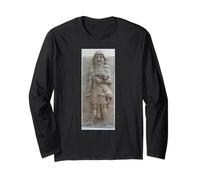 Neo Assyrian King with Lion Palace Relief Long Sleeve T-Shirt