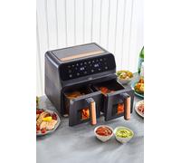 Neo Black & Copper 8.5L Electric Digital Dual Zone Air Fryer with Window Neo Copper