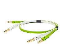 NEO by Oyaide NEOTS1M d+ TS (Class B) - Durable Audio and Signal Cable for DJ’s, Musicians and Producers, 1 Meter,Green