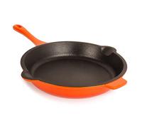Neo Cast Iron Frying Pan, Orange