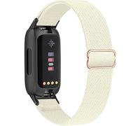 NEO+ Elastic Replacement Wristband Compatible with Fitbit Inspire 3/2 No Tracker (Beige)