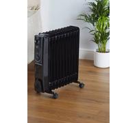 11 Fin Black Electric Oil Filled Radiator