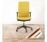 Neo Floor Protection Chair Mat for Hard Floors | Office Chair Floor Mat Underlay | Thickness: 1.5 mm | Various Sizes (Semi-Transparent, 114 x 200 cm)