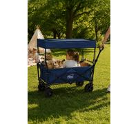 Neo Folding Wagon Canopy Heavy Duty Collapsible Garden Cart 140L 120Kg