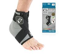 Neo-G Ankle Support Brace RX Stabilised with Figure of 8 Ankle Strap, Elasticated Lacing System and Silicone Inserts for Weak, Injured, Arthritic Ankles, Joint Pain Relief - Adjustable - L