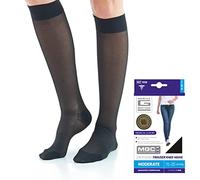 Neo G Energizing Compression Socks for Women Circulation - for spider or varicose veins, swollen legs, feet, ankles, tired and aching legs - Black - L