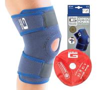 Neo-G Knee Support Open Patella and Hot Cold Therapy Disc Bundle for Arthritis ACL Meniscus Tear Swelling Joint Pain Relief