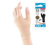 Neo-G Wrist and Thumb Support for Arthritis, Joint Pain, Tendonitis, Sprain - Wrist Brace Compression Hand Support - S - Beige