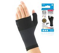 Neo-G Wrist and Thumb Support for Arthritis, Joint Pain, Tendonitis, Sprain - Wrist Brace Compression Hand Support - M - Black