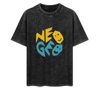 Neo Geo SNK Arcade Video Game Console T-Shirt Mens Unisex Black Tees M