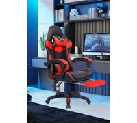 Neo GTB Gaming Chair with Massage & Footrest in Red Neo Red