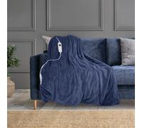Neo Heated Throw Over Blanket Electric Soft Thickened Flannel Sherpa Reversible
