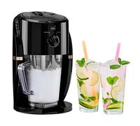 Neo Ice Crusher Slush Machine Electric Crushed Ice Maker with Removable Jug for Blending Slushies, Cocktails, Frappe, Coffee and Iced Tea (Black and Copper)