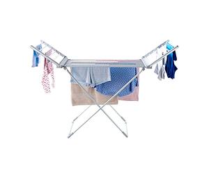 Neo Indoor Electric Winged Airer Folding Foldable Laundry Clothes Portable Cloth Heat Heated Rack Dryer