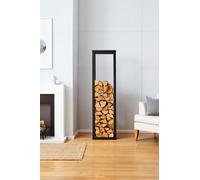 Neo Indoor Firewood Log Rack in Black | Size: Large Neo Black L