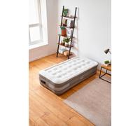 Neo Inflatable Air Bed with Built-in Electric Pump in Light Grey | Size: Single Neo Light Grey Single