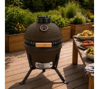 Neo Kamado 13" Ceramic Bbq Grill Smoker Charcoal Cooking Oven Portable