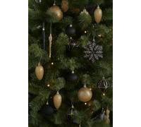Neo Large 110PCS Christmas Tree Bauble Ornaments Set in Black Neo Black