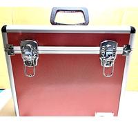 Neo Media 12-Inch 50 LP DJ Storage Box - Red