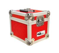 Neo Media 7-Inch 100 LP DJ Storage Box - Red