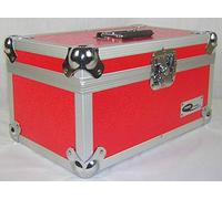 Neo Media 7-Inch 200 LP DJ Storage Box - Red