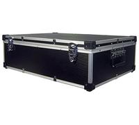 Neo Media Aluminium CD/DVD/Blu-ray Storage Box Flight Case with Numbered Sleeves holds upto 1000 Disks