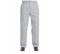 NEO Mens Rugby Trousers Stretch Full Elasticated Waist Band, Smart Workwear Straight Leg Formal Office Work Walking Chinos Pants for Men Size 30-50 40-50 (Grey, 4031)