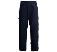 NEO Mens Thermal Fleece Lined Trousers, Super Soft Casual Camouflage Cargo Combat Elasticated Waist Full Length Regular Fit Work Smart Men Bottoms Pants, NavyXL