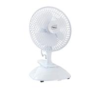 Neo Mini Clip Base Mount Desk Fan White