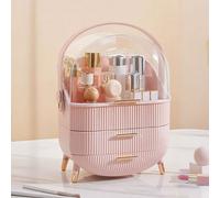 Neo Pink Three Layer Cosmetic Makeup Organiser & Holder