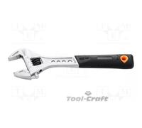 NEO professional adjustable wrench spanner various sizes anti slip grip, scale