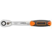 Neo professional reversible ratchet handles wrench 1/4, 3/8 & 1/2" curved 72 T