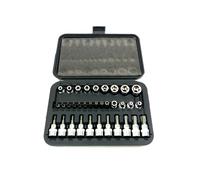 Neo Professional Torx Bits Set Set 3/8" 34 Partial S2 Steel Workshop Car