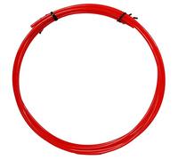 Neo-Pure - 1/4" OD LLDPE Polyethylene Tubing (0.17" ID) | Pneumatic Hose Pipe Air Hose for Air Line or Fluid Transfer Applications | Flexible and Durable (Red, 10FT (1/4" OD))