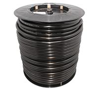 Neo-Pure - 3/8" OD LLDPE Polyethylene Tubing 500 ft Roll (Black) | Flexible Water Line for RO Systems, Aquariums, Ice Makers, and More | UV Resistant and Durable Construction