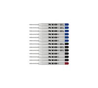 NEO+ Quality Ballpoint Pen Refills but Long Lasting Medium Point Fits Parker Ball Pen Too G2 Style Refill Made in Germany Discovery Pack