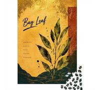 Neo-Rinpa Culinary Botanicals No. 02 - Bay Le Jigsaw Puzzle, 1000 Piece