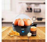 Neo S/S/Copper/Red/Clear Electric Egg Cooker Boiler Poacher & Steamer