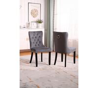Neo Chair Knocker Dining Tufted Studded Velvet Table Pull Ring Dressing Room
