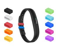 NEO+ Silicone Fasteners compatible with Fitbit activity trackers. Fix the Clasp Fall Off Problem. Secure the Wristband in Style (SET OF 10 FULL)