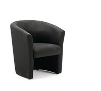 Neo Single Tub Black Fabric