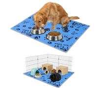 NEO SOLVO Large Pee Pad 70cm x 140cm - Absorbent Reusable Waterproof Non-Slip - for Dog, Bunny, Guinea Pig, Cat - Under the Bowl - Potty Training - Under Litter Box - Cage Bottom