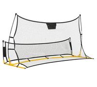 Neo-Sport Rebounder for Football - Football Goal Wall - Shot Training for Children and Adults - Double-Sided - 210 x 120 x 35 cm