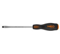 NEO TOOLS Screwdriver Flat S2 Steel Magnetic Tip 8 x 150 mm