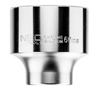 NEO TOOLS Neo 08-341 Hexagonal Attachment 3/4 Inch, 60 mm, CRV Steel, DIN3124, TÜV Certificate M+T