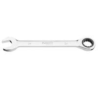 NEO Combination Spanner with Ratchet, CRV Steel, 72 Ratchet Teeth, TÜV Certificate M+T