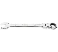 NEO Professional Combination Spanner with Joint 17 mm Ratchet Ring Spanner