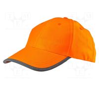 Neo Tools Work Hi Vis High Visibility Reflective Baseball Cap Orange or Yellow