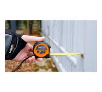 Neo Tools Coiled Steel Tape Measure 5M X 25mm Magnet